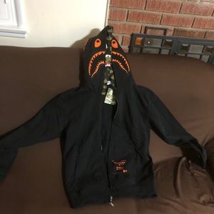 Bape Undefeated Zip up jacket hoodie size XL